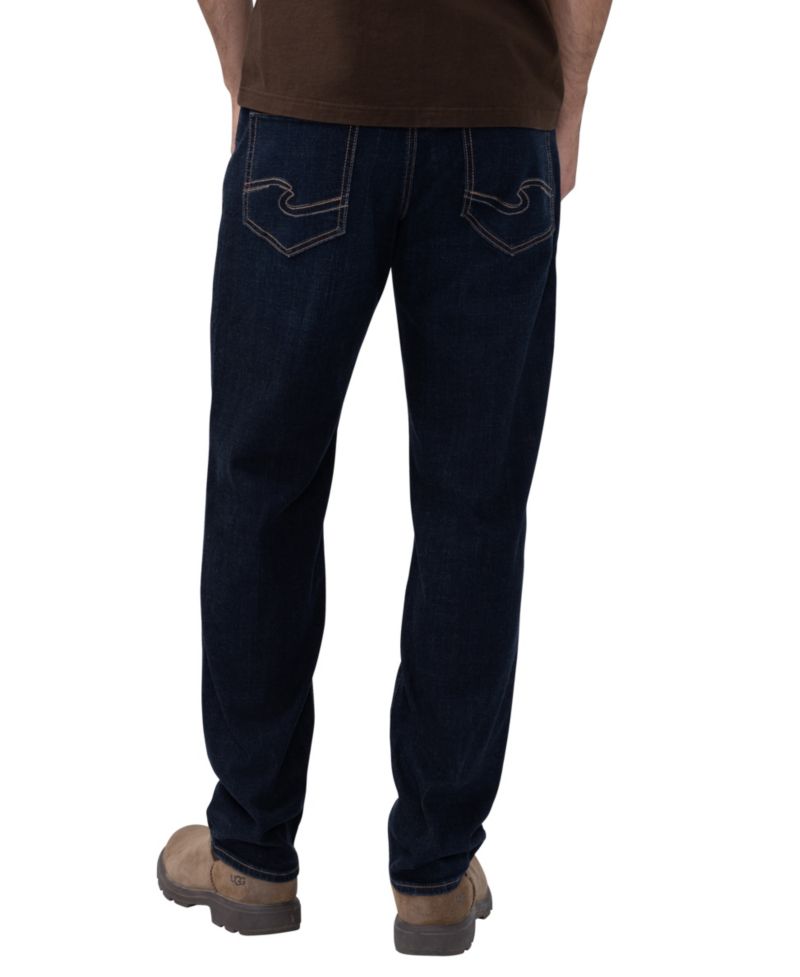 Men's Eddie Slim Straight-Leg Jeans