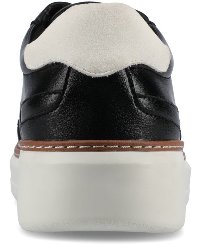 Men's Hustle Comfort Perforated Low Top Flexible Court Sneakers