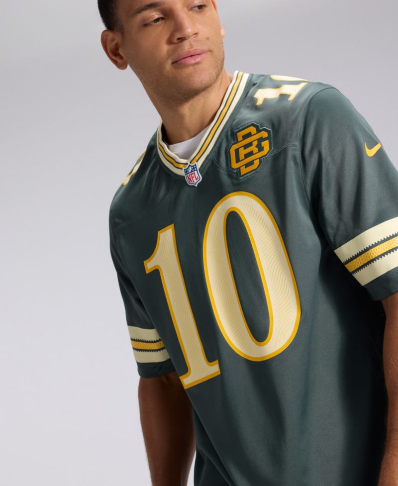 Men's Jordan Love Green Bay Packers 2026 Rivalries Collection Game Jersey