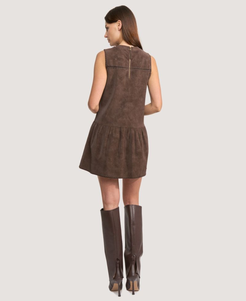 Women's Pauline Sleeveless Round Neck Mini Dress