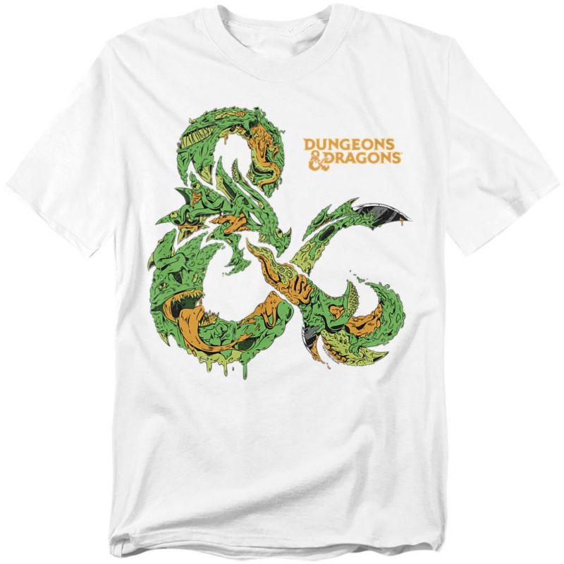 Big & Tall Dungeons And Dragons Monster Logo T-Shirt