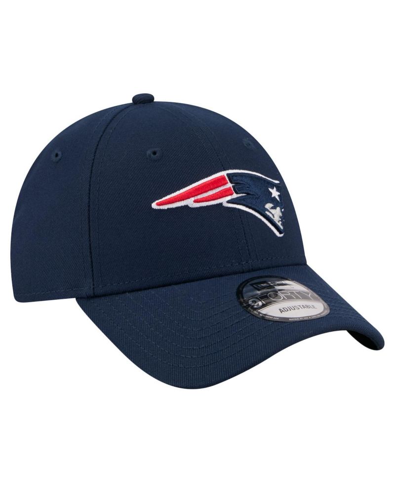 Men's Navy New England Patriots Core Team 9FORTY Adjustable Hat