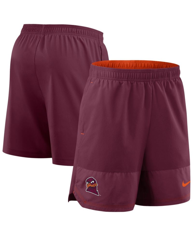 Men's Garnet Virginia Tech Hokies Woven Dri-FIT Shorts