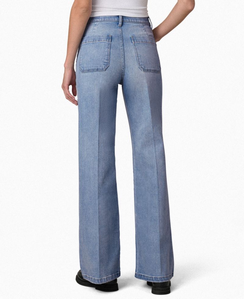 Women's The Mia Patch Pocket High-Rise Wide Jeans