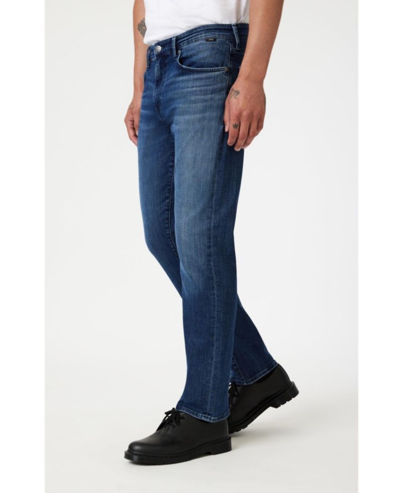 Mavi Men's Zach Straight Leg In Dark Brushed Nashville