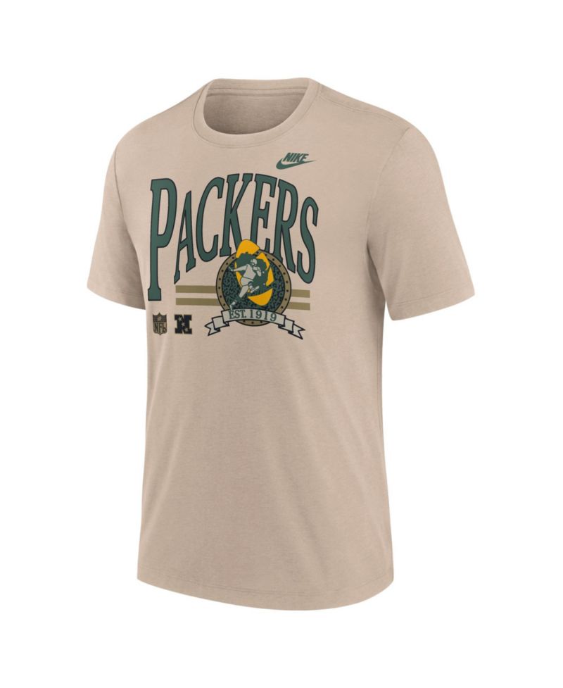 Men's Green Bay Packers Rewind Tri-Blend Retro T-Shirt
