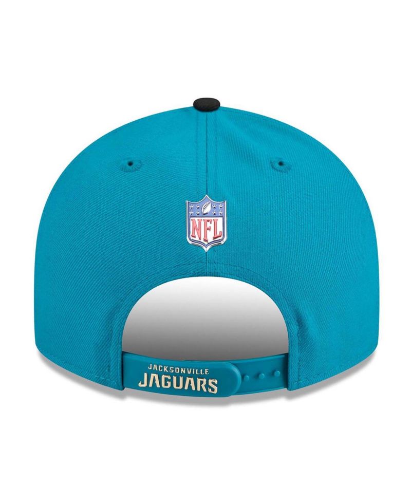 Men's Teal/Black Jacksonville Jaguars 2026 NFL Draft On Stage Pre-Curved 9FIFTY Snapback Hat