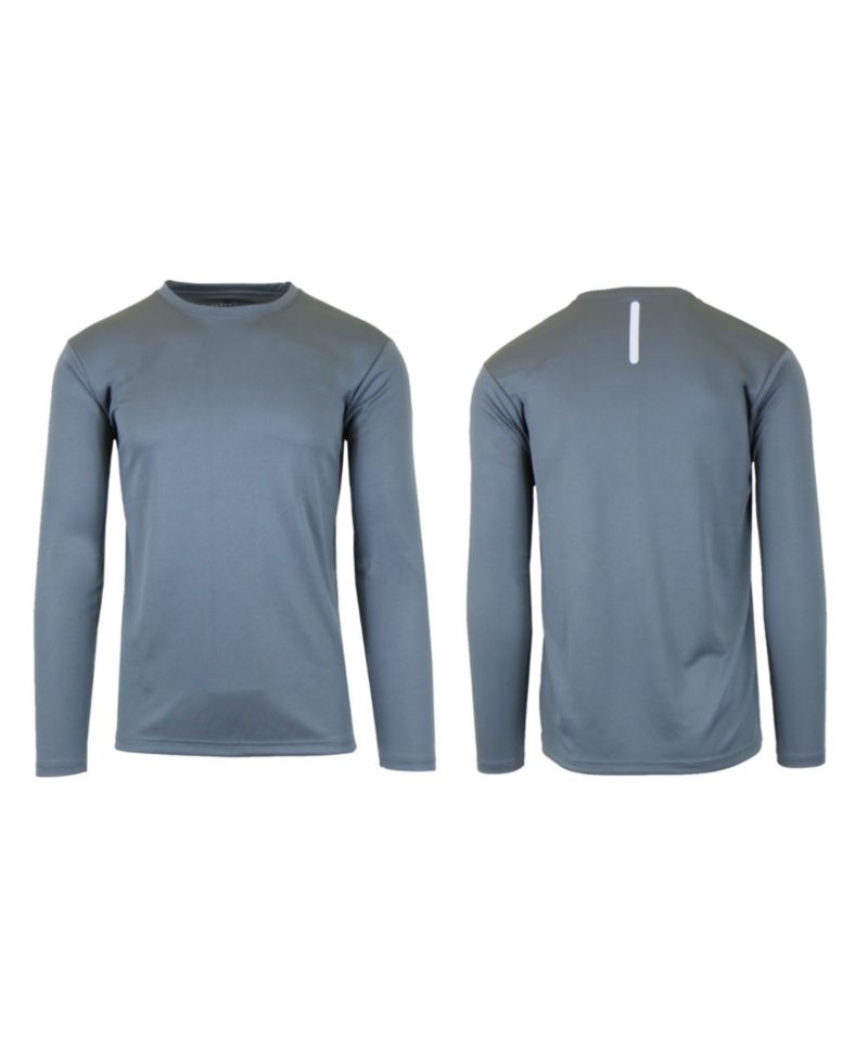Men's Long Sleeve Moisture-Wicking Performance Tee