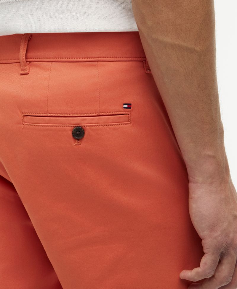 Men's Slim-Straight Fit Stretch Chino Pants
