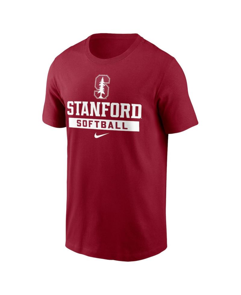 Men's Cardinal Stanford Cardinal Softball T-Shirt