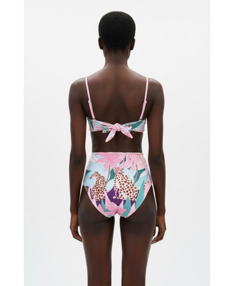 Women's Jungle Rose Reversible Bikini Bottom