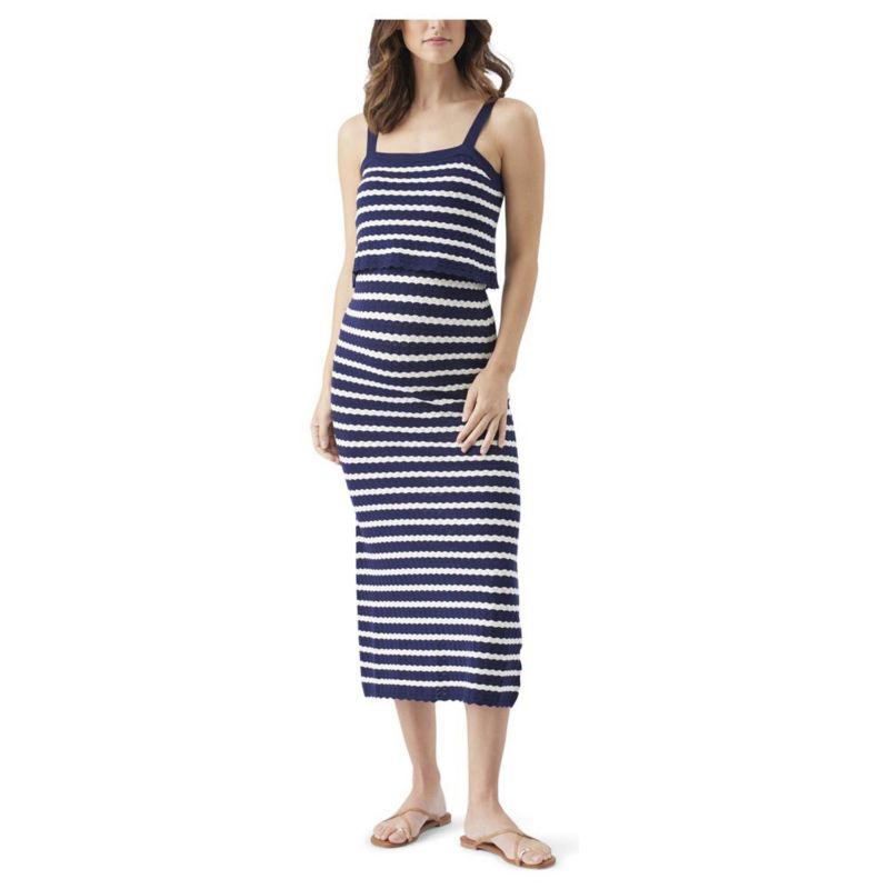Women's Ripe Pointelle Knit Nursing Dress