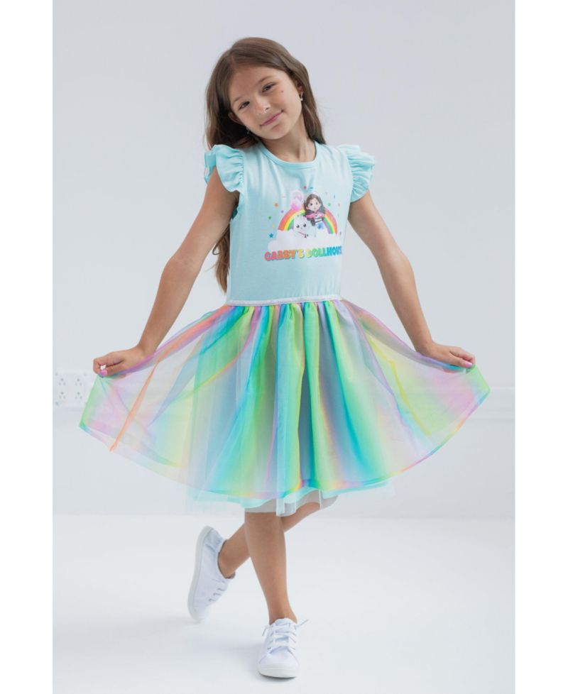 Little Girls (6- 12) Sleeveless Tutu Dress