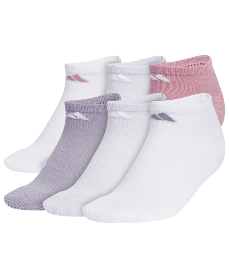 Women's No-Show Cushioned Socks, 6-Pack