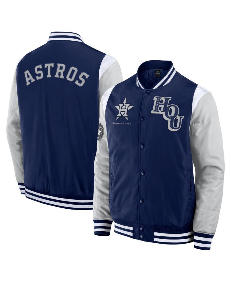 Men's Navy Houston Astros Elements Elite Full-Snap Jacket