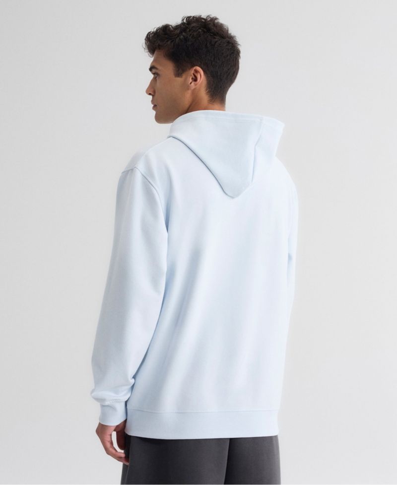 Men's Light Blue Chicago Cubs Clutch Tri-Blend Hoodie