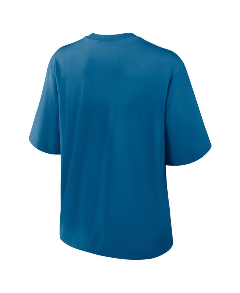 Women's Blue Tennessee Titans Glory Arch Boxy T-Shirt