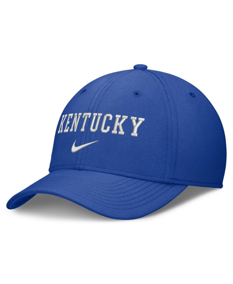 Men's Royal Kentucky Wildcats Rise On-Field SwooshFlex Dri-FIT Flex Hat