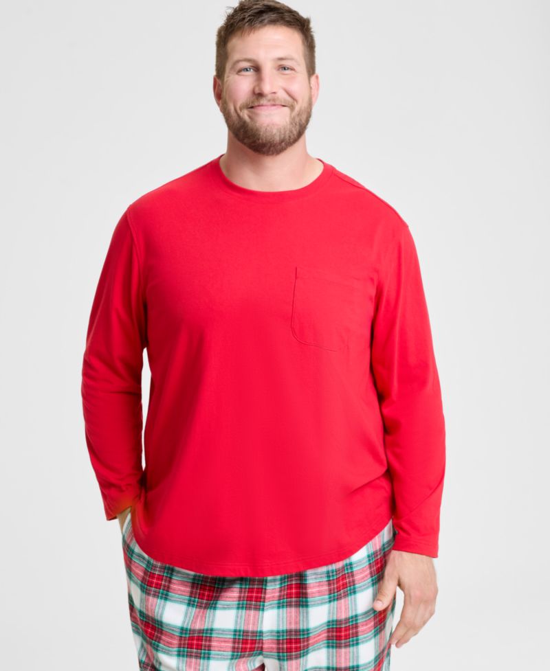 Big & Tall Merry Plaid Mix It Matching Family Pajamas Set