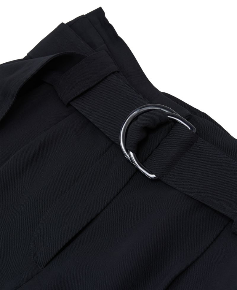 Women's Lana High-Waisted Pleated Belted Shorts, 3.7" Inseam