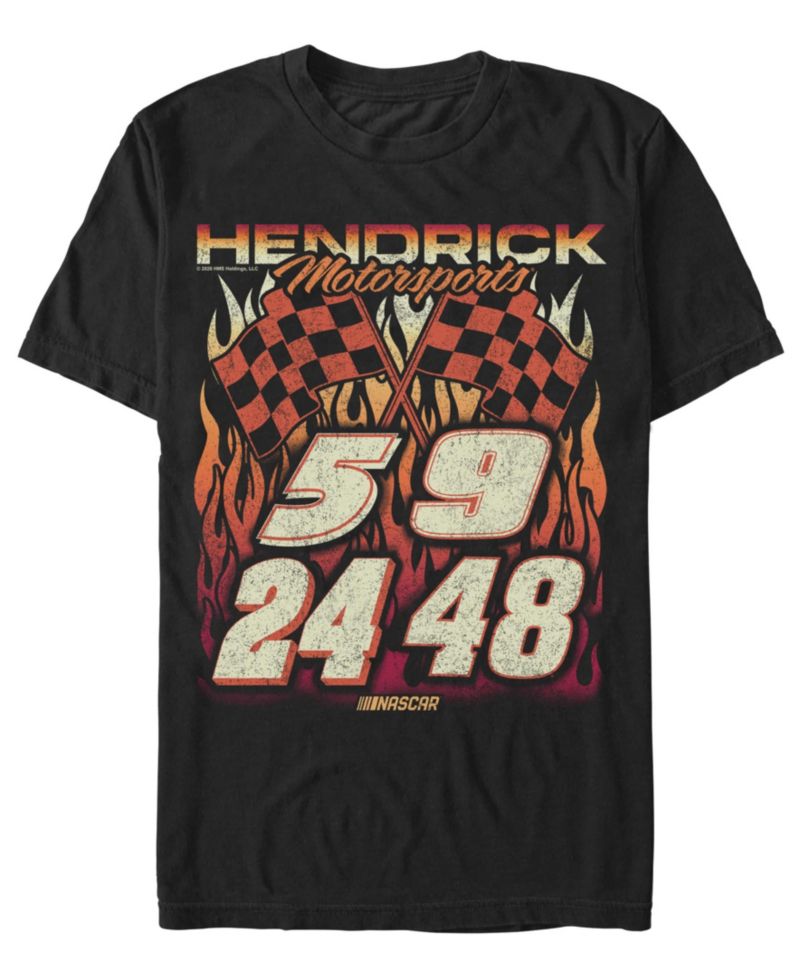 Men's Hendrick's Motorsports Burning Flames 84 T-Shirt