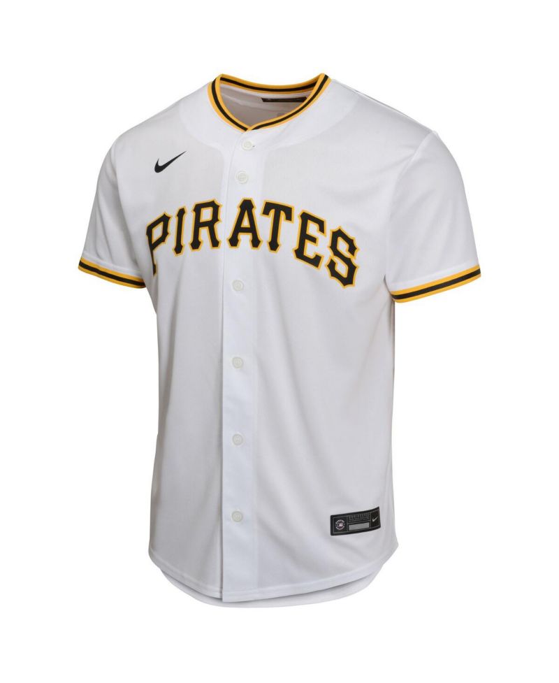 Big Boys and Girls Bubba Chandler White Pittsburgh Pirates Home Player Game Jersey