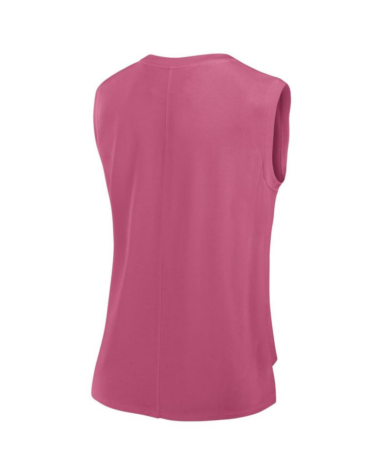 Women's Pink Minnesota Vikings Studio Embrace Tank Top