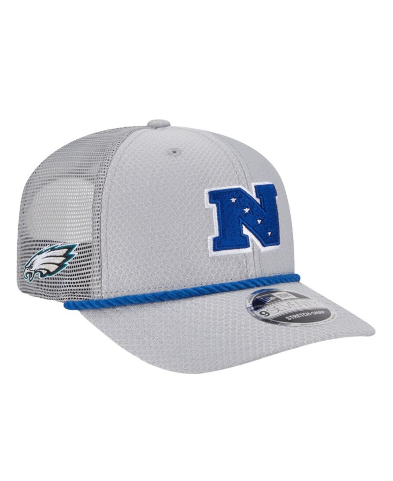 Men's Gray Philadelphia Eagles 2025 Pro Bowl 9SEVENTY Stretch-Snap Hat