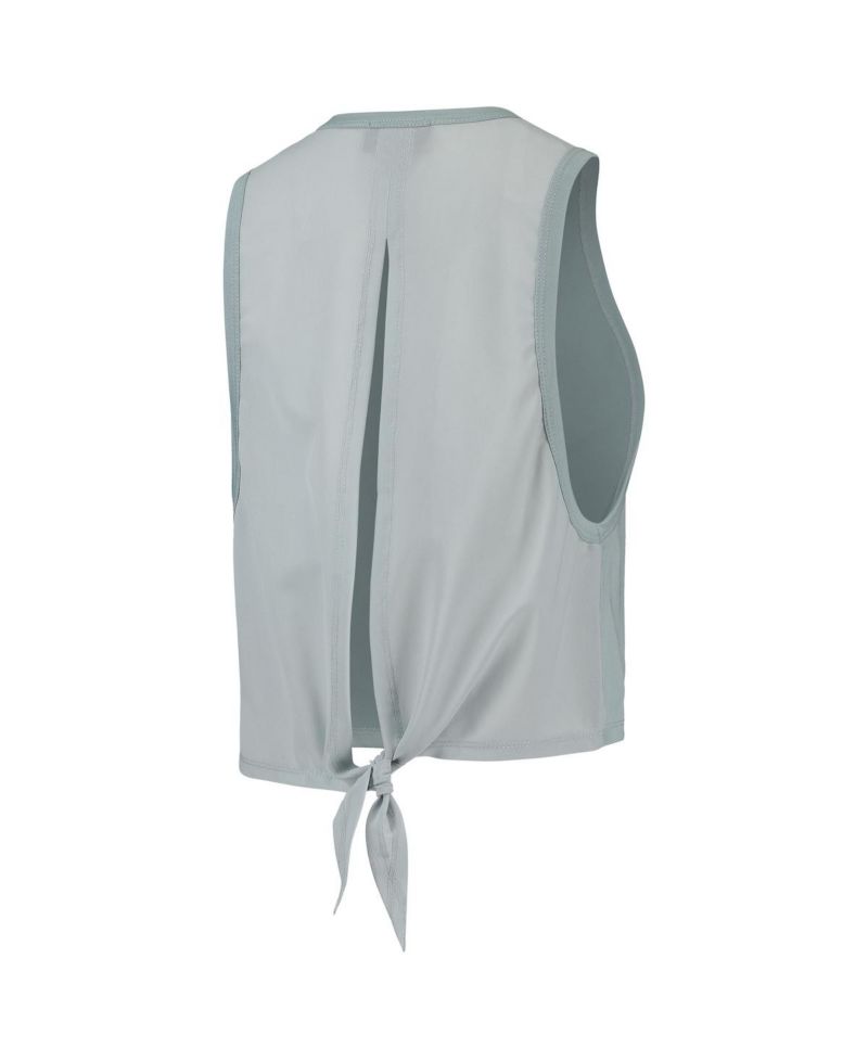 Women's Light Blue St. Louis Cardinals Open Back Twist-Tie Tank Top