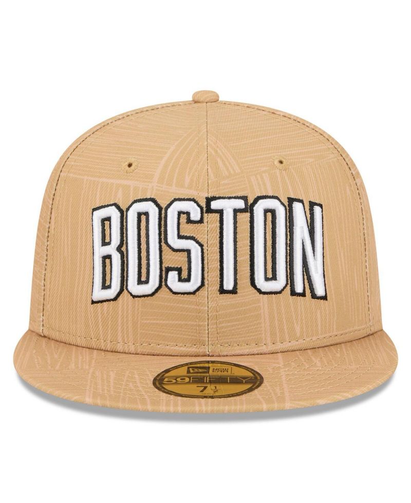 Men's Gold Boston Celtics 2025/26 City Edition Alternate 59FIFTY Fitted Hat