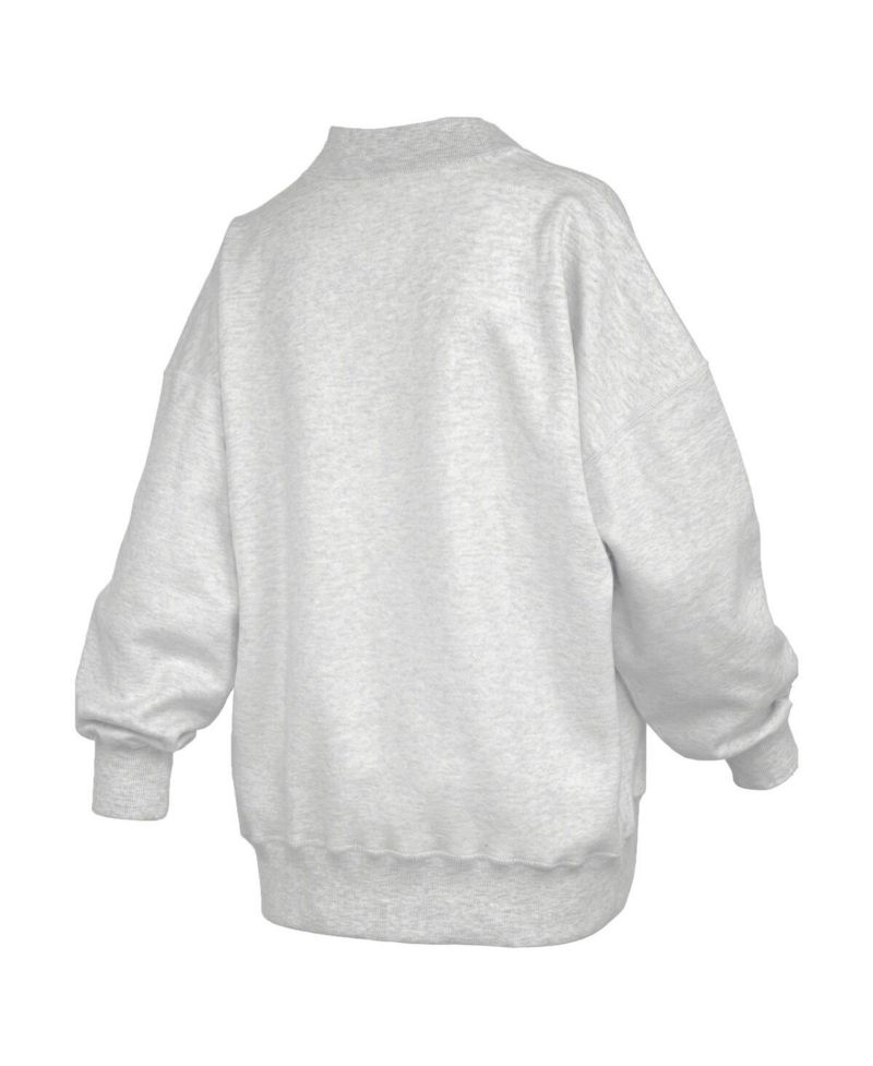 Women's Heather Gray Florida State Seminoles Reversible Sweatshirt