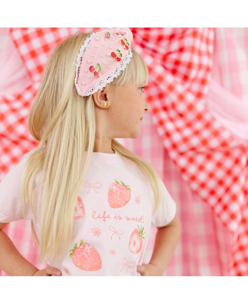 Big Girls Life Is Sweet Strawberry Short Sleeve T-Shirt