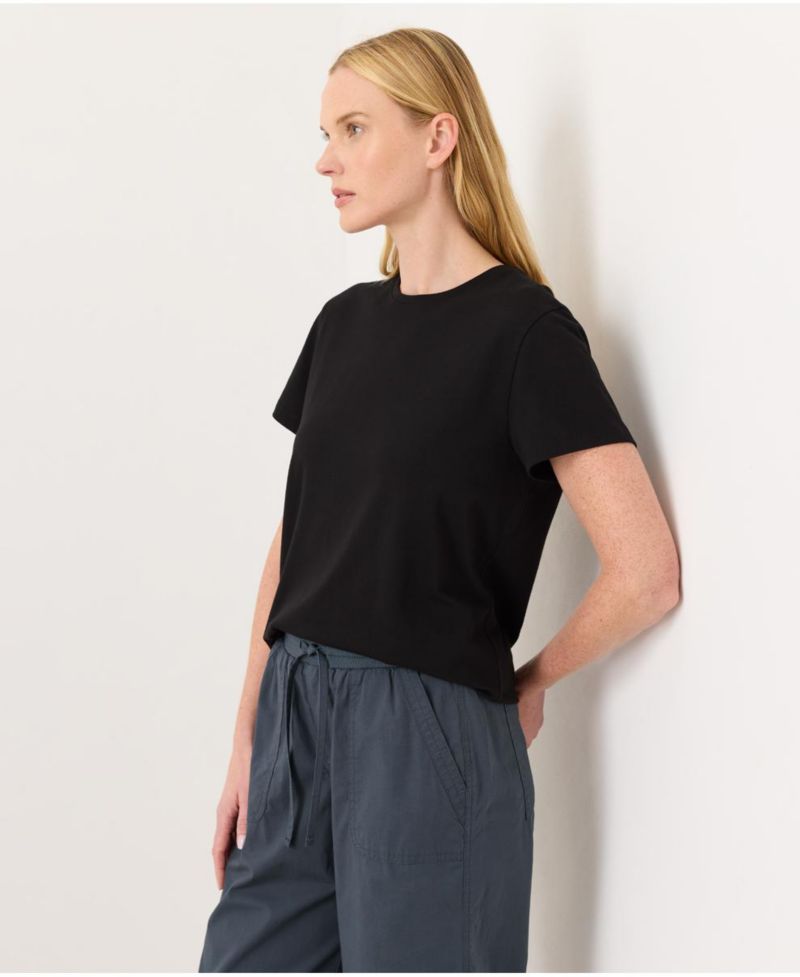 Women's Luxe Signature Crewneck Tee