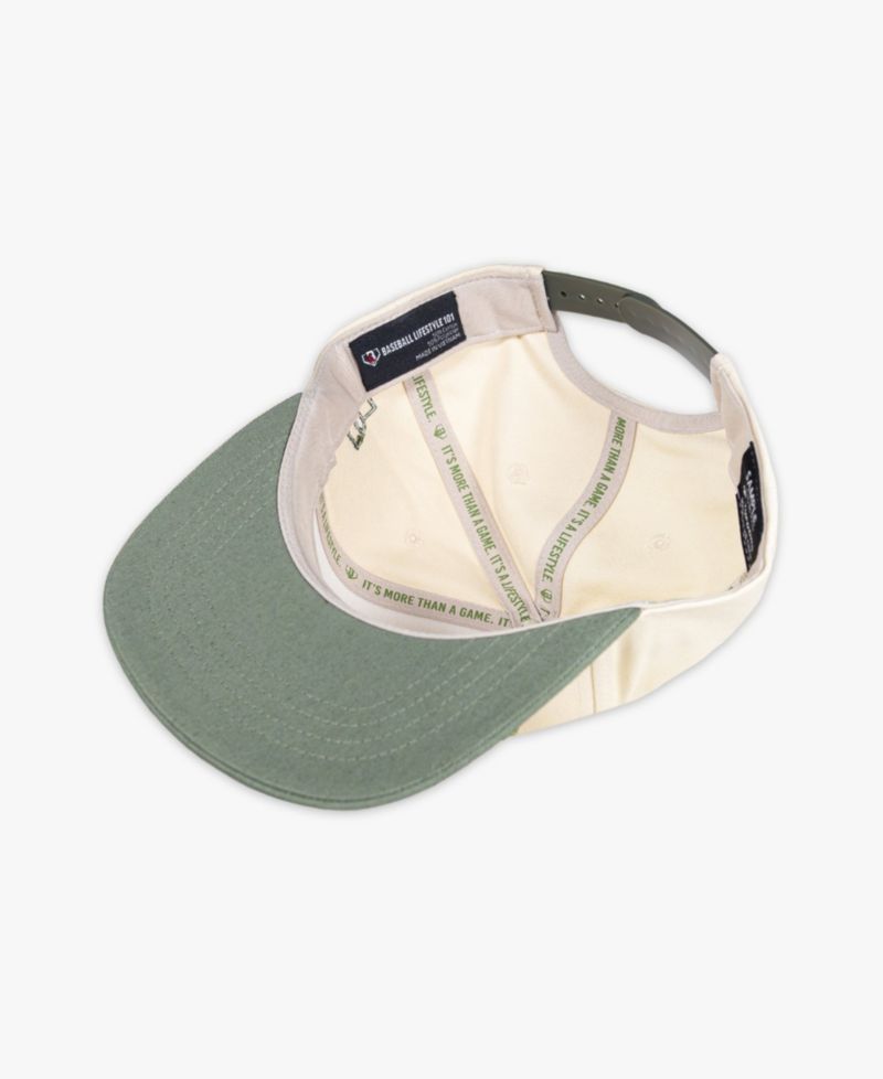 Men's Cream Filthy Snapback Hat