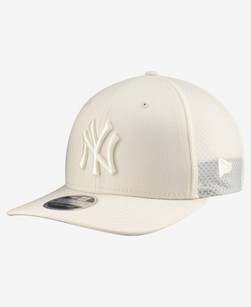 Men's Light Beige New York Yankees Color Pack COOLERA 9SEVENTY Trucker Adjustable Hat