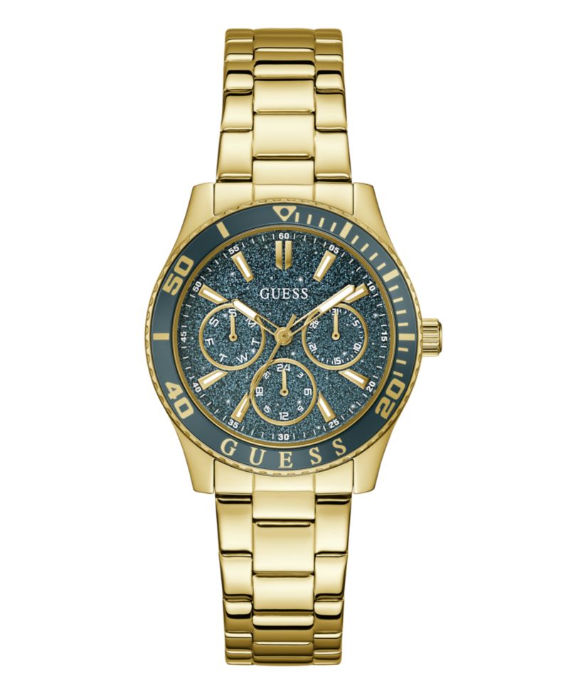 Women's Gold-Tone Stainless Steel Multi-Function Watch, 36mm
