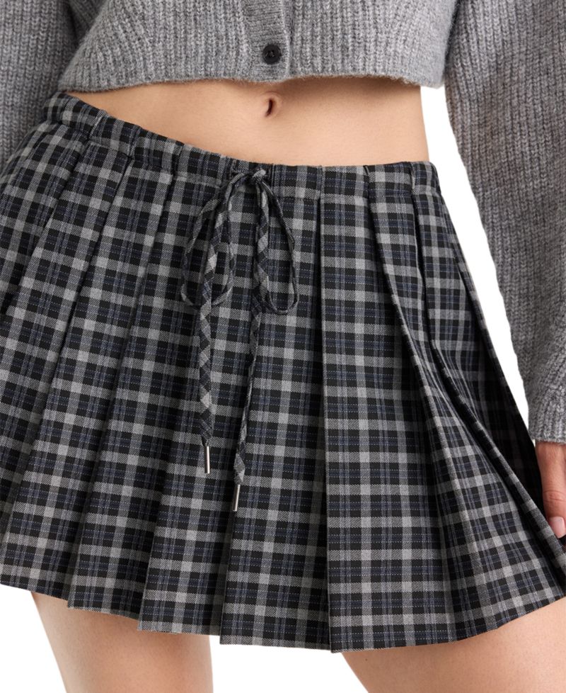 Women's Pleated Pull-On Skirt