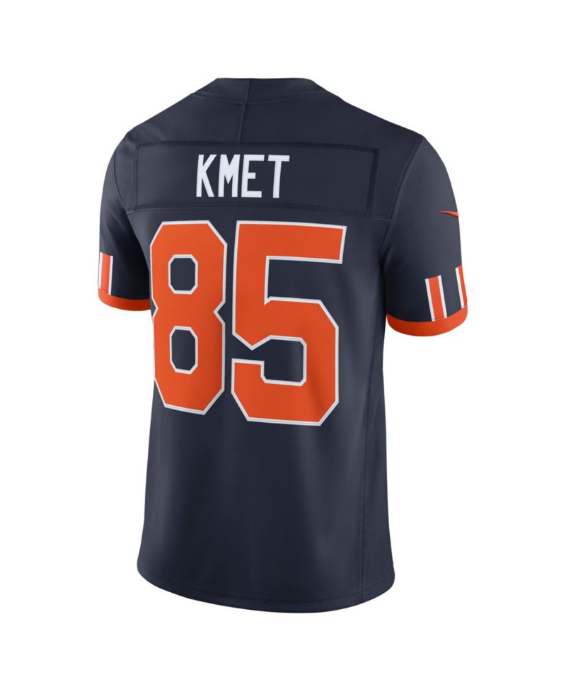 Men's Cole Kmet Navy Chicago Bears 2026 Rivalries Collection Vapor F.U.S.E Stitched Limited Jersey