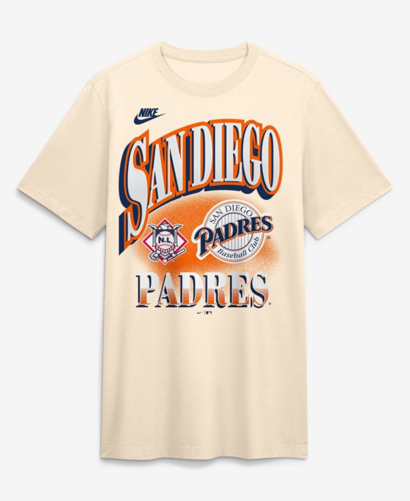 Men's Natural San Diego Padres Tri-Blend T-Shirt