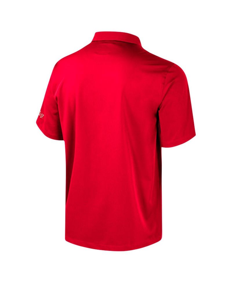 Men's Red Wisconsin Badgers Strike Bowling Button-Up Shirt