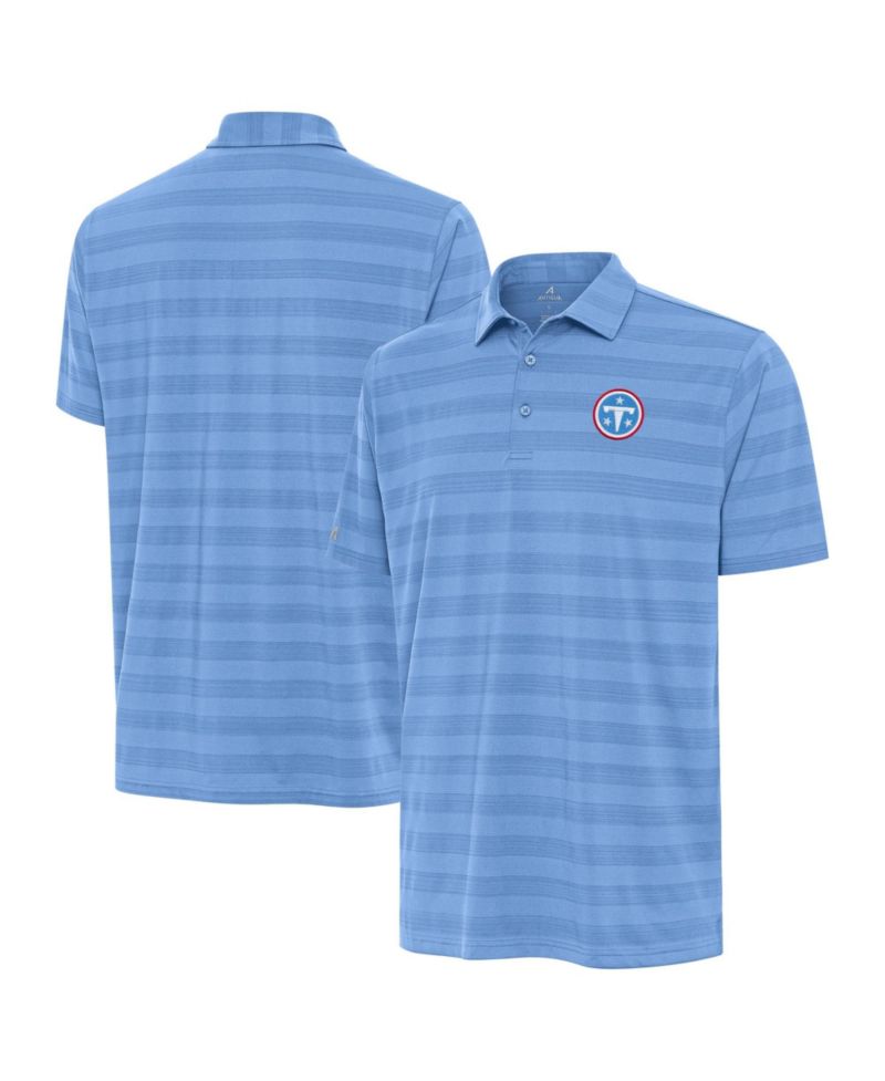 Men's Light Blue Tennessee Titans Tunnel Polo Shirt