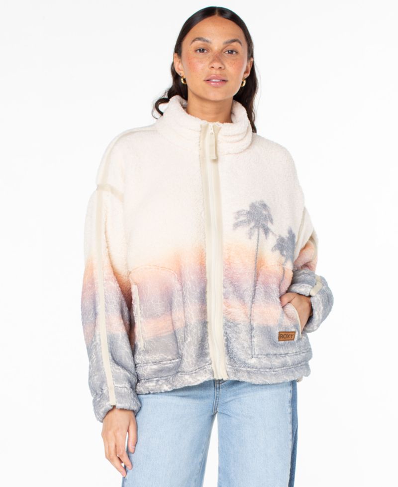 Women's Wurlie Digital Print Full-Zip Jacket