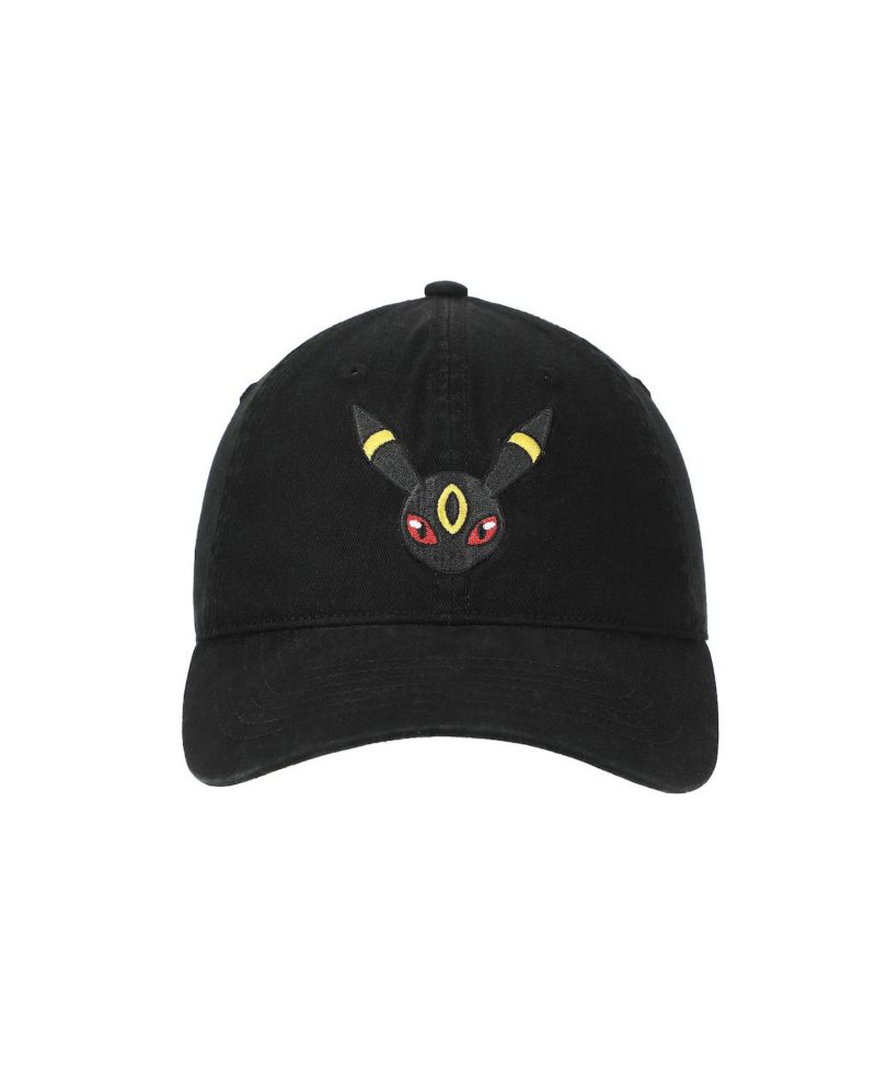 Men's Umbreon Face Black Unstructured Baseball Cap