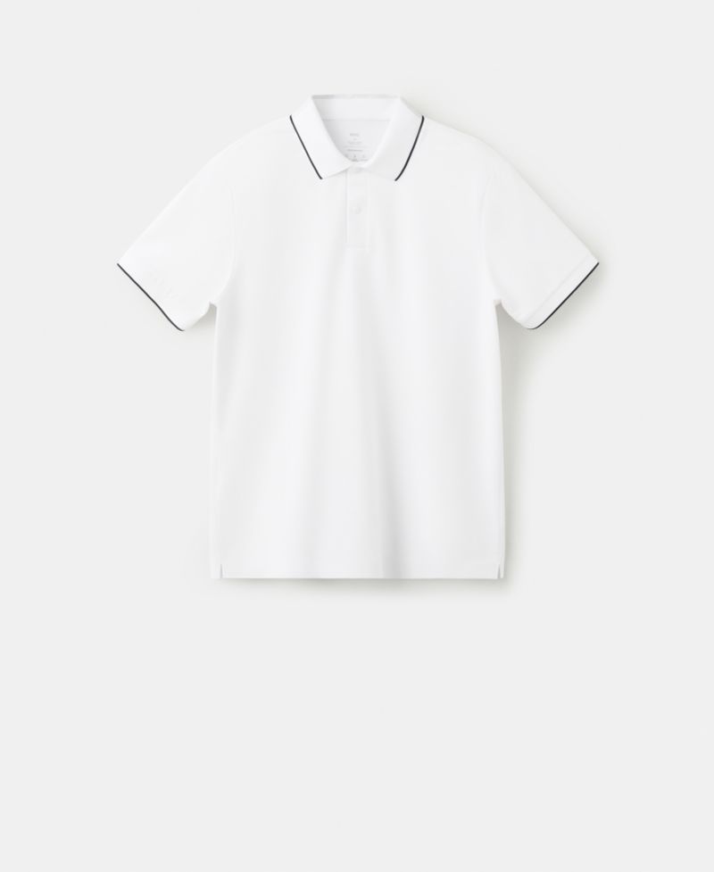 Men's Comfort Stretch Pique Polo Shirt