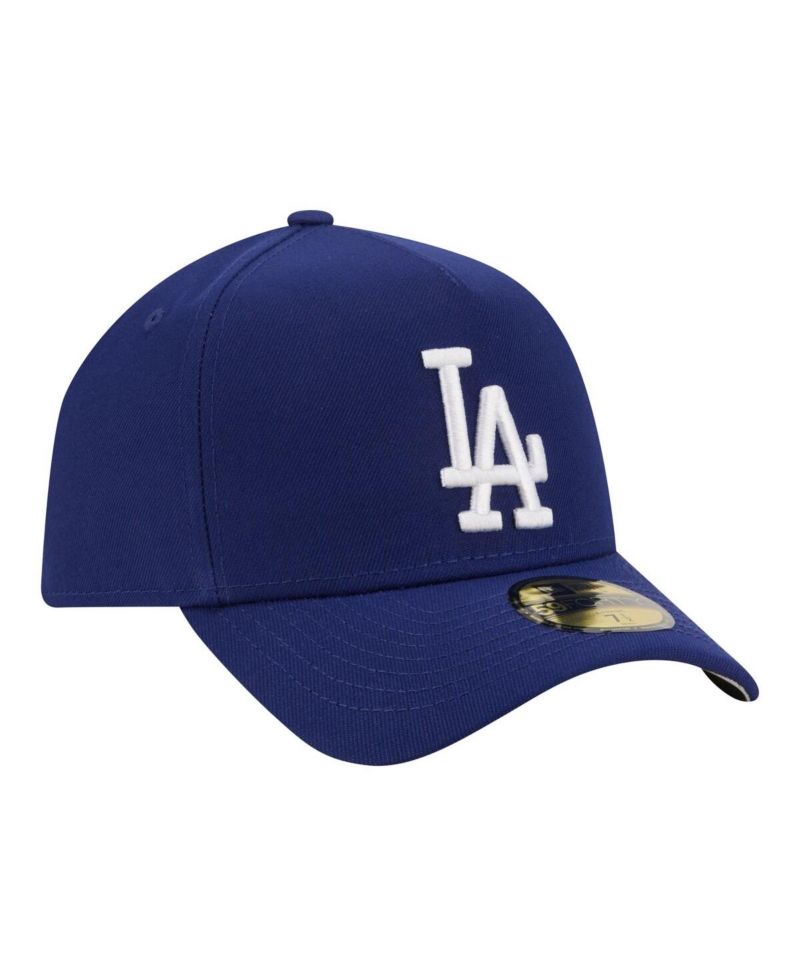 Men's Royal Los Angeles Dodgers A-Frame 59FORTY Fitted Hat