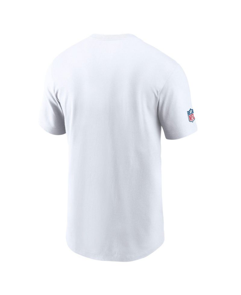Men's White Los Angeles Rams Fearsome White Sideline Final Sprint Dri-FIT T-Shirt