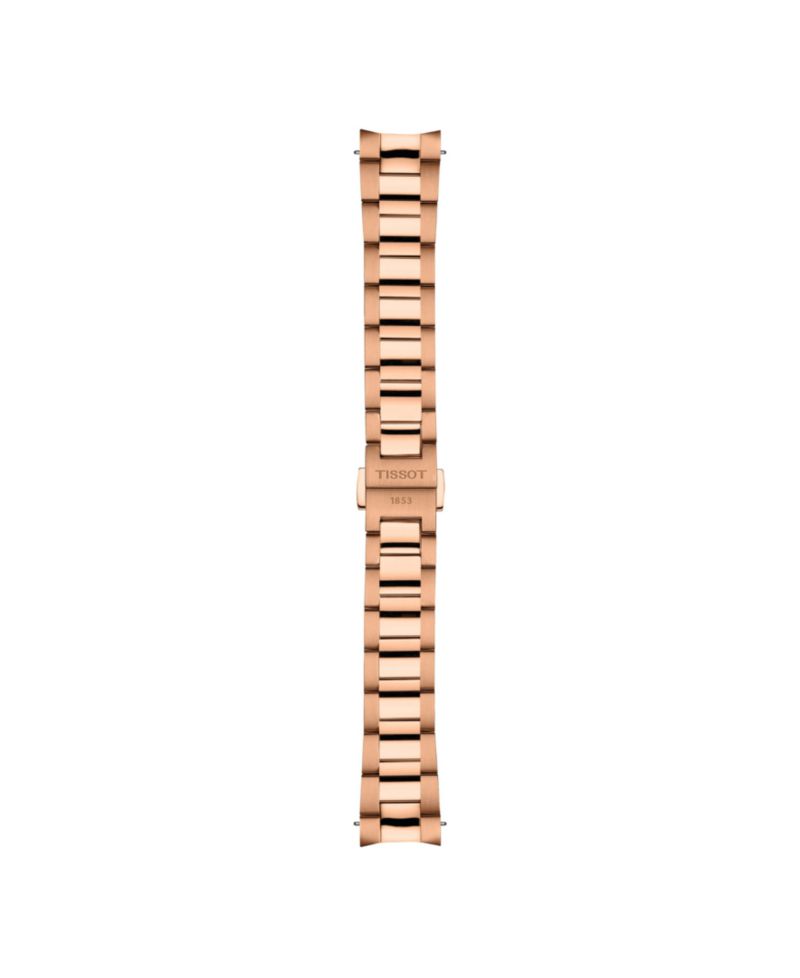 Unisex Rose Gold Stainless Steel Bracelet Watch, 34mm