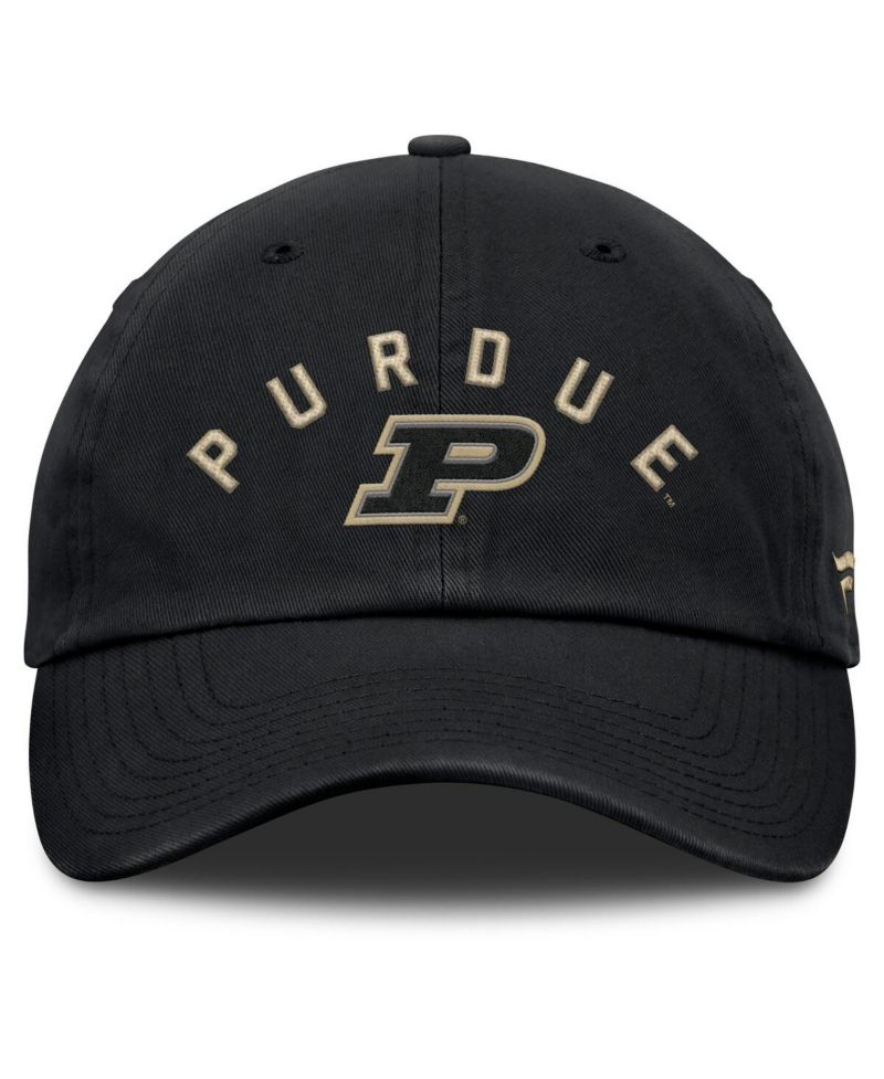 Men's Black Purdue Boilermakers Myth Adjustable Hat