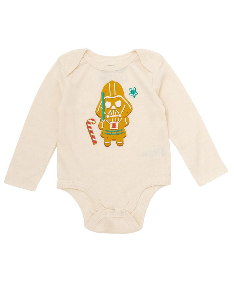 Baby Boys Darth Vader ( new born to 24 M ) Christmas Bodysuit Pants and Hat Set