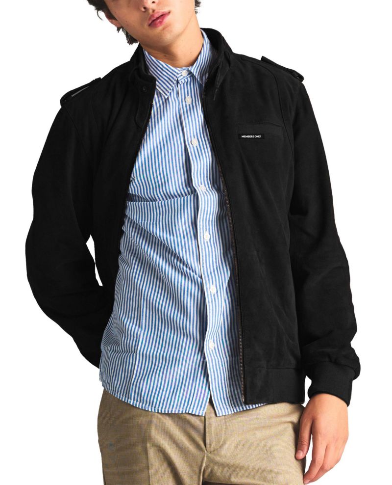 Men's Soft Suede Iconic Jacket